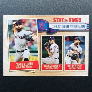 Corey Kluber / Justin Verlander / Dallas Keuchel - 2019 Topps Big League #371